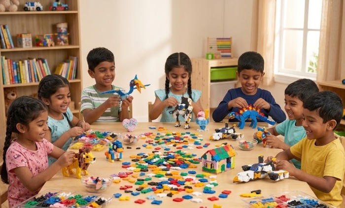 Kids playing